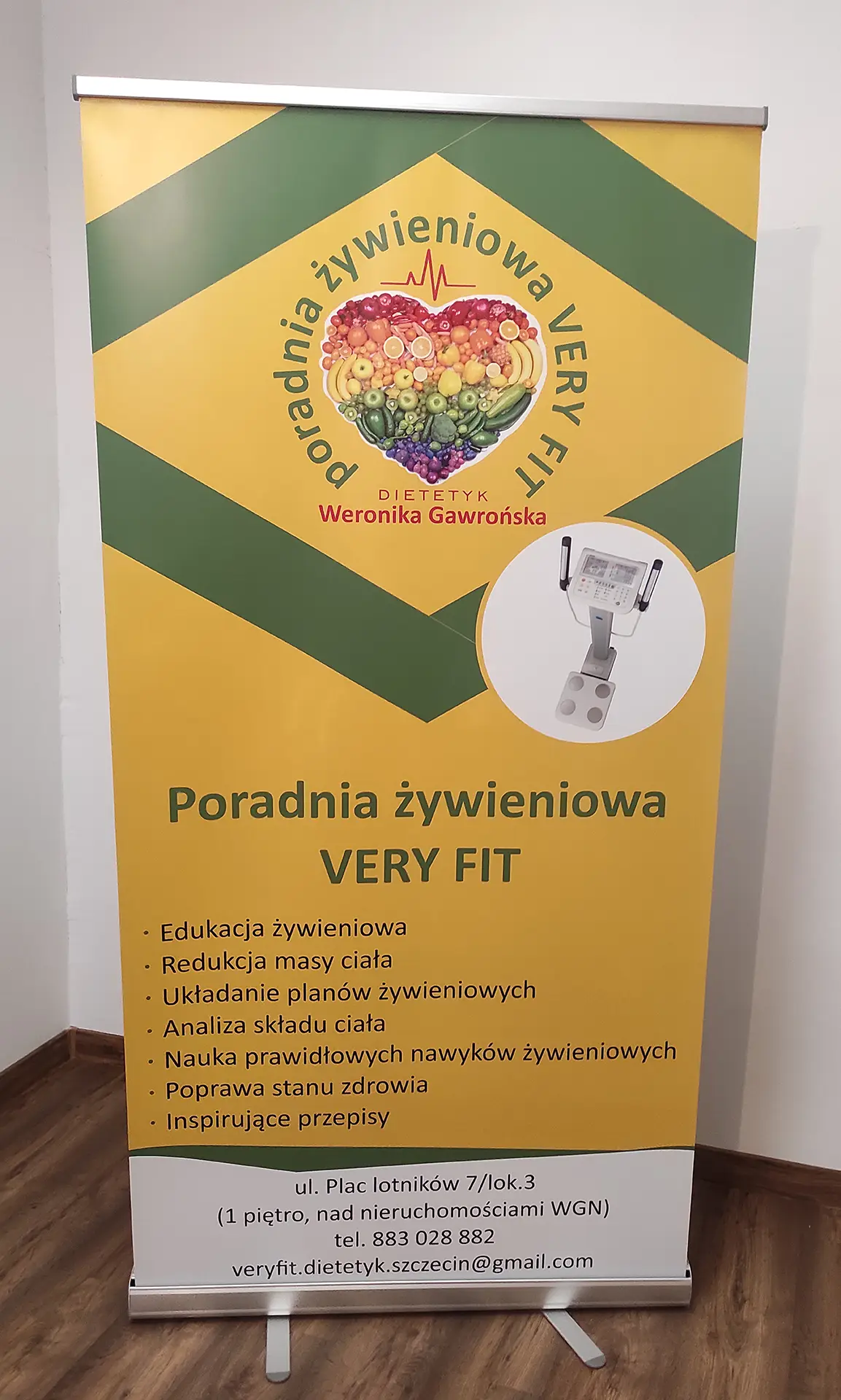 Plakat Poradnia żywieniowa Very Fit