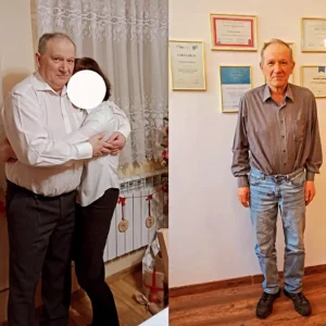 Efekty współpracy z dietetykiem, utrata wagi - metamorfoza Grzegorza