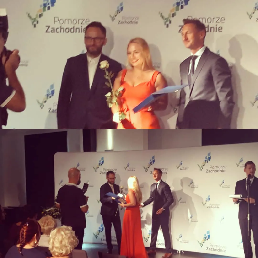 Gala wręczenia nagród Hipokrates 2019r. Drugie miejsce w kategorii Dietetyk roku w województwie zachodniopomorskim
